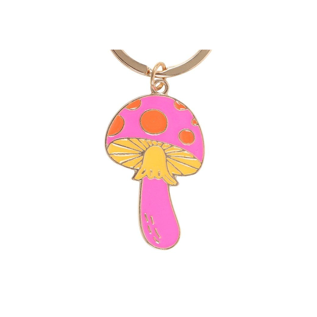 Funky Fungi Mushroom Keyring